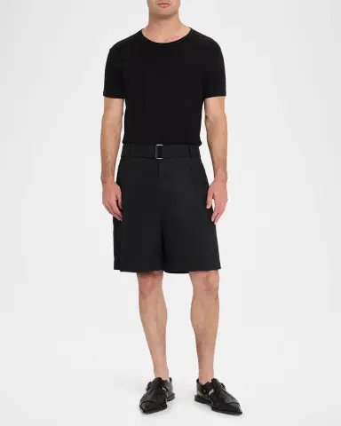 Lanvin Men's Leather Pointed-Toe Gladiator Sandals | Thumbnail 3 Lanvin Men's Leather Pointed-Toe Gladiator Sandals | Thumbnail 3
