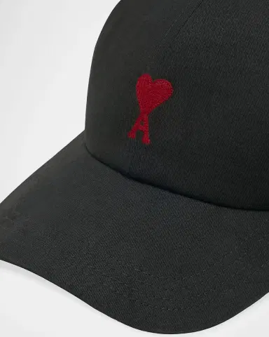 AMI PARIS Men's Ami De Coeur Embroidery Baseball Cap | Thumbnail 4 AMI PARIS Men's Ami De Coeur Embroidery Baseball Cap | Thumbnail 4