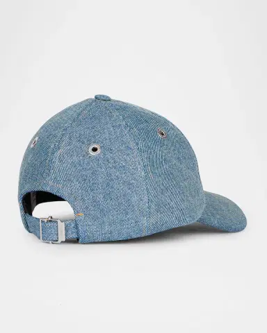 AMI PARIS Men's Denim Ami De Coeur Embroidery Baseball Cap | Thumbnail 2 AMI PARIS Men's Denim Ami De Coeur Embroidery Baseball Cap | Thumbnail 2