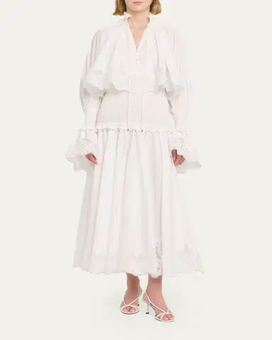Zimmermann Alchemy Poplin Maxi Dress | Thumbnail 6 Zimmermann Alchemy Poplin Maxi Dress | Thumbnail 6