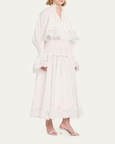 Zimmermann Alchemy Poplin Maxi Dress | Thumbnail 8 Zimmermann Alchemy Poplin Maxi Dress | Thumbnail 8