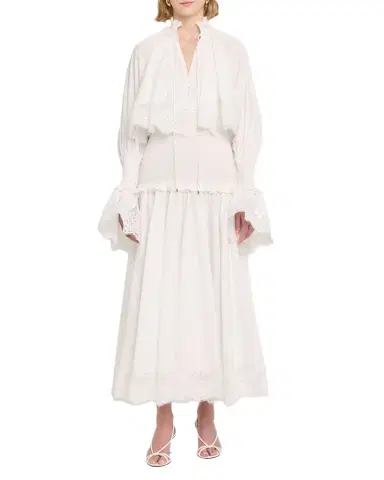 Zimmermann Alchemy Poplin Maxi Dress | Thumbnail 1 Zimmermann Alchemy Poplin Maxi Dress | Thumbnail 1