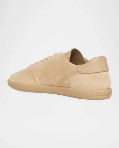 Zegna Men's 232 Suede Low-Top Sneakers | Thumbnail 2 Zegna Men's 232 Suede Low-Top Sneakers | Thumbnail 2