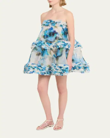 Zimmermann Alchemy Ruffle Mini Dress | Thumbnail 8 Zimmermann Alchemy Ruffle Mini Dress | Thumbnail 8