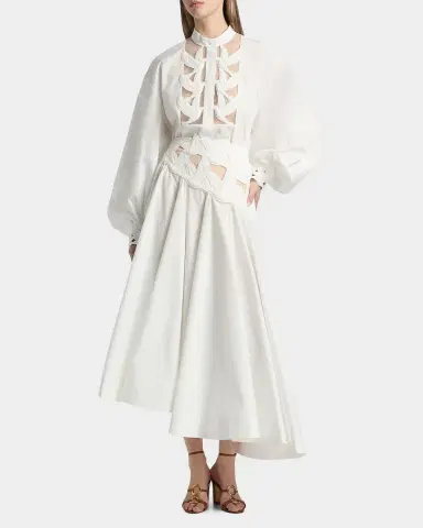 Zimmermann Luna Appliqué Blouse | Thumbnail 2