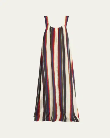 Christopher John Rogers Morris Stripe Sleeveless Maxi Dress | Thumbnail 5 Christopher John Rogers Morris Stripe Sleeveless Maxi Dress | Thumbnail 5