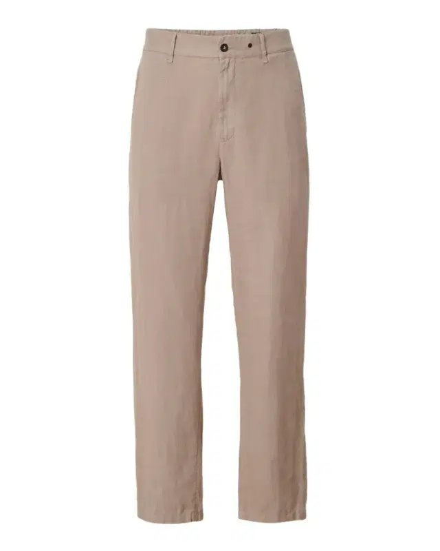 rag & bone Men 's Evan Stretch-Waistband Linen Trousers