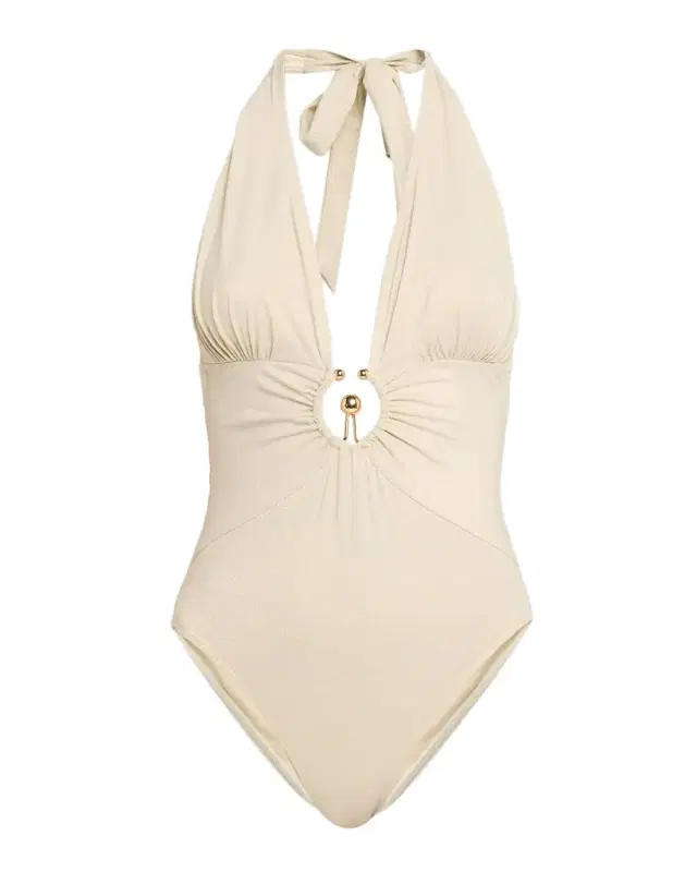 Devin Ring Halter One-Piece Swimsuit