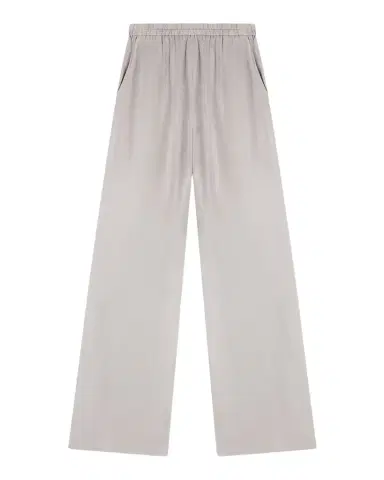 Emporio Armani Shiny Wide-Leg Trousers | Thumbnail 1