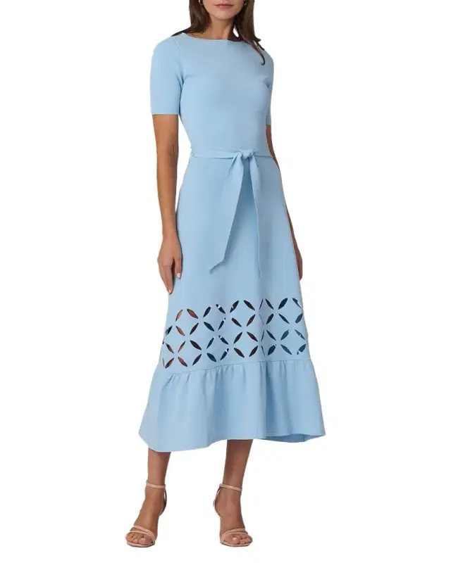 Pendelton Cutout Knit Midi Dress