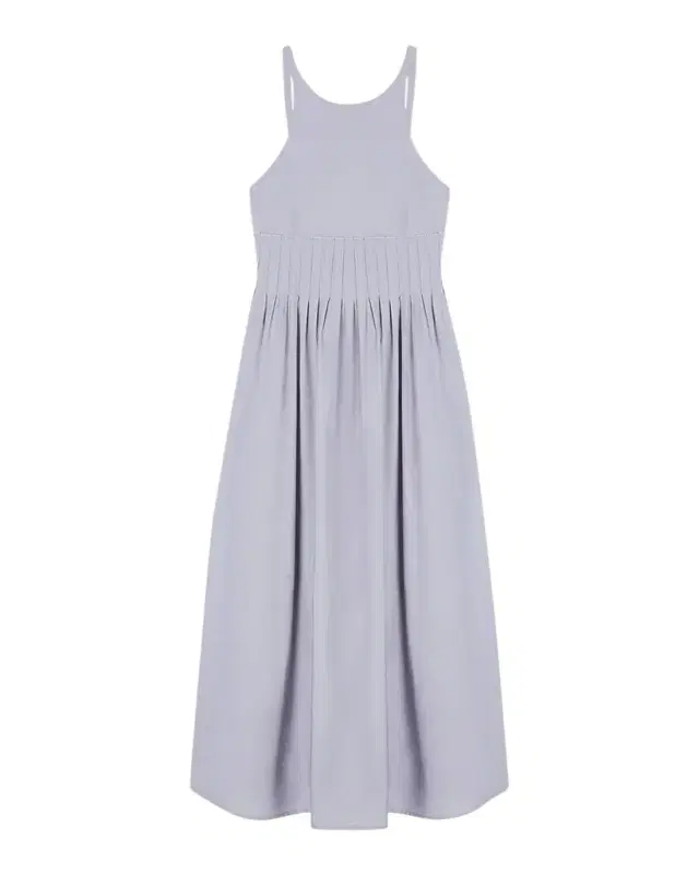 Pleated Cotton Poplin Midi Dress Pleated Cotton Poplin Midi Dress