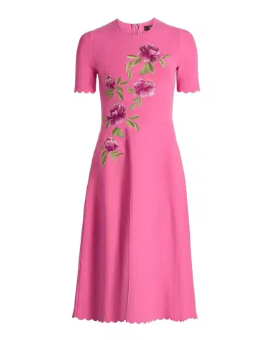 THEIA Petunia Knit Midi Dress | Thumbnail 1 THEIA Petunia Knit Midi Dress | Thumbnail 1