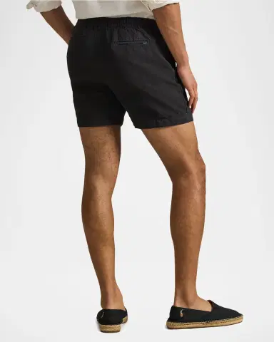 Ralph Lauren Purple Label 6-Inch Polo Prepster Linen Short | Thumbnail 3 Ralph Lauren Purple Label 6-Inch Polo Prepster Linen Short | Thumbnail 3
