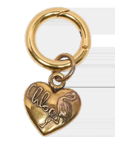 Chloé Flamingo Heart Bag Charm | Thumbnail 2