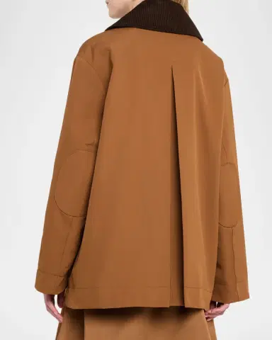 Ganni Heavy Twill Jacket | Thumbnail 3 Ganni Heavy Twill Jacket | Thumbnail 3