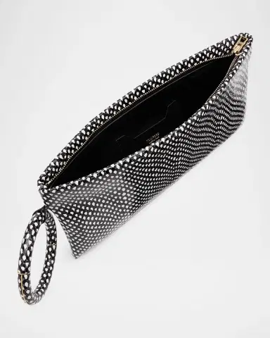 Tom Ford Aura Snake-Effect Leather Clutch | Thumbnail 2