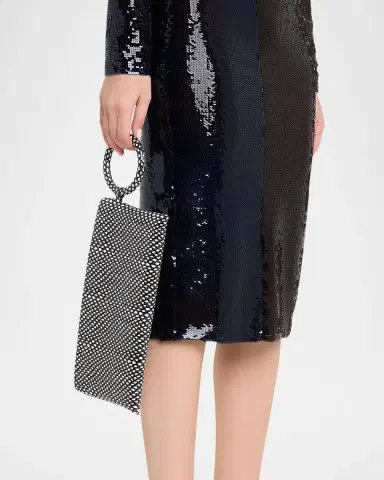Tom Ford Aura Snake-Effect Leather Clutch | Thumbnail 4