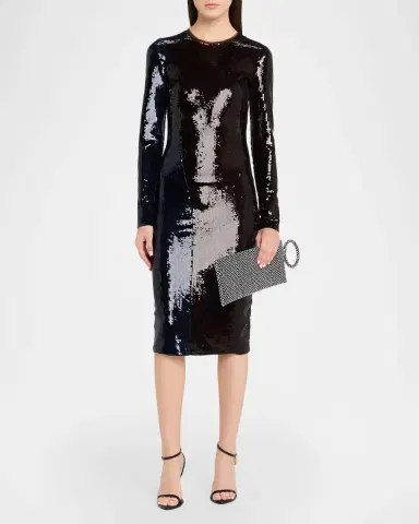 Tom Ford Aura Snake-Effect Leather Clutch | Thumbnail 5