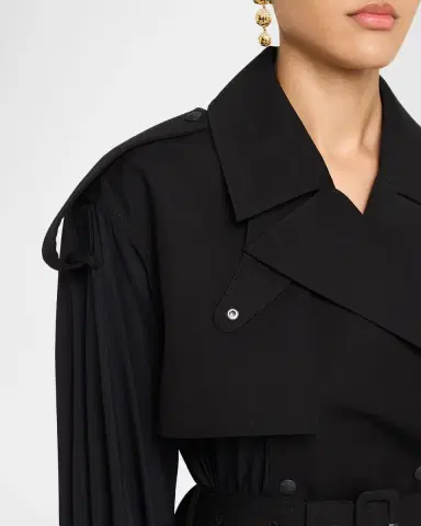 Mackage Zonomi Double-Breasted Twill Trench Coat | Thumbnail 5 Mackage Zonomi Double-Breasted Twill Trench Coat | Thumbnail 5