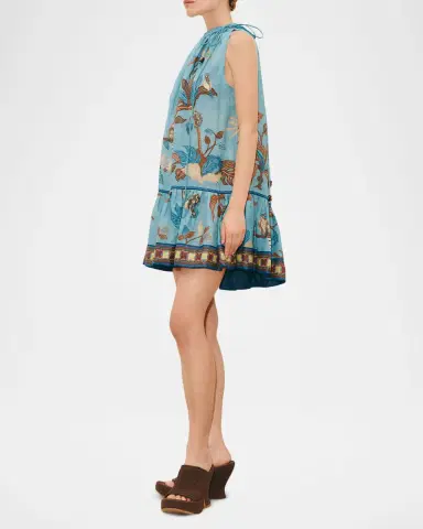 ALÉMAIS Georgie Ramie Mini Dress | Thumbnail 4 ALÉMAIS Georgie Ramie Mini Dress | Thumbnail 4