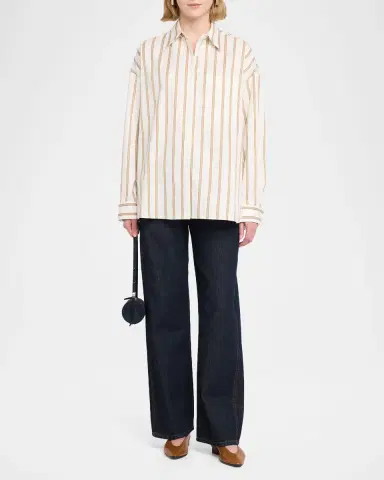 TWP Something Borrowed Striped Shirt | Thumbnail 2 TWP Something Borrowed Striped Shirt | Thumbnail 2
