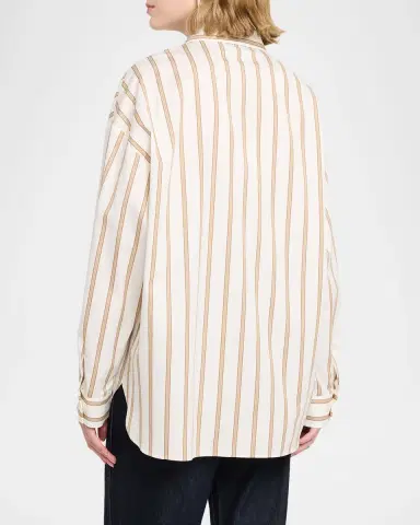 TWP Something Borrowed Striped Shirt | Thumbnail 3 TWP Something Borrowed Striped Shirt | Thumbnail 3