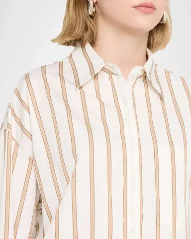 TWP Something Borrowed Striped Shirt | Thumbnail 5 TWP Something Borrowed Striped Shirt | Thumbnail 5