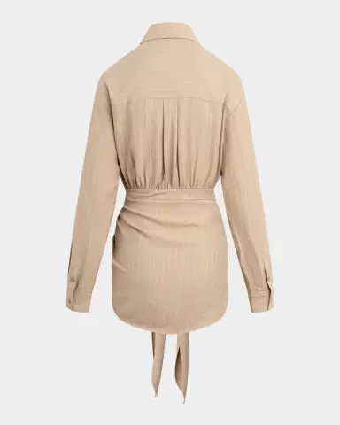 Favorite Daughter The Sweet Talker Pinstripe Mini Dress | Thumbnail 5 Favorite Daughter The Sweet Talker Pinstripe Mini Dress | Thumbnail 5