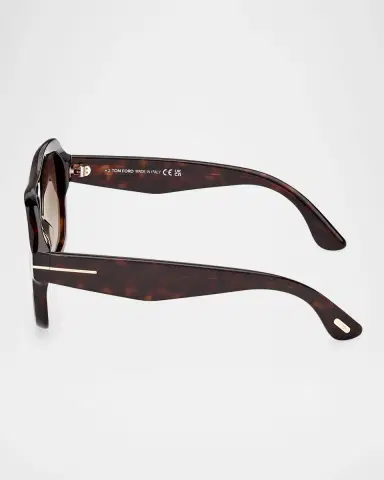 Tom Ford Rhonda 56MM Aviator Sunglasses | Thumbnail 3