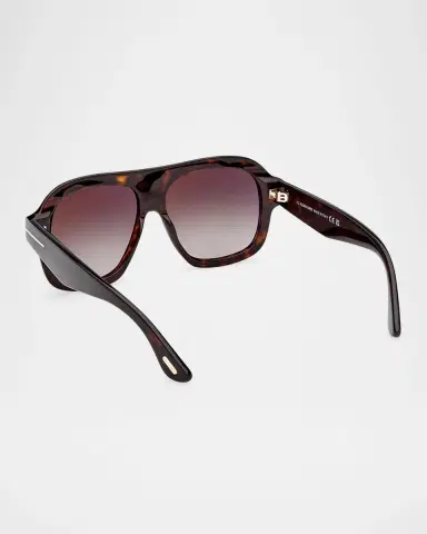 Tom Ford Rhonda 56MM Aviator Sunglasses | Thumbnail 4