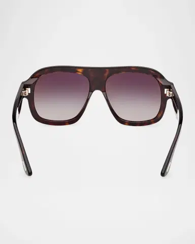 Tom Ford Rhonda 56MM Aviator Sunglasses | Thumbnail 5