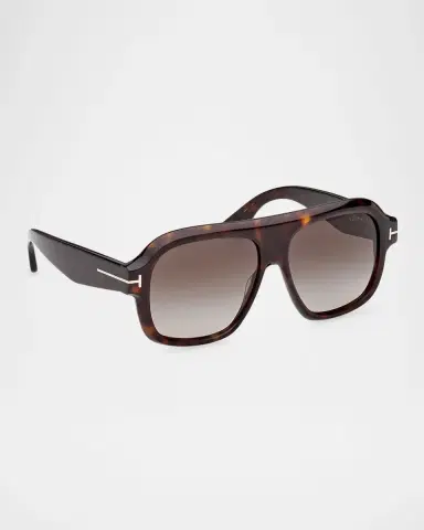 Tom Ford Rhonda 56MM Aviator Sunglasses | Thumbnail 8