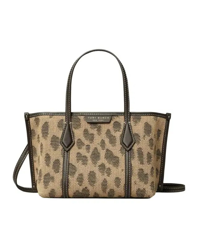 Perry Mini Jacquard Canvas Tote Bag Perry Mini Jacquard Canvas Tote Bag