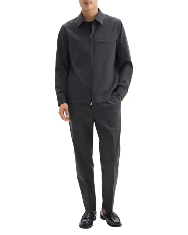 Men 's Travel Overshirt in Motion Wool