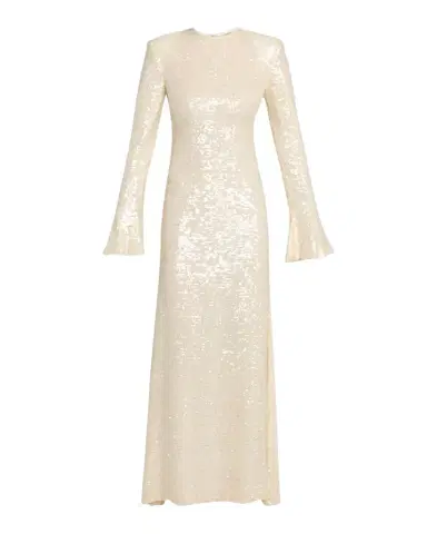 Lapointe Sequined Flare-Sleeve Maxi Dress | Thumbnail 1