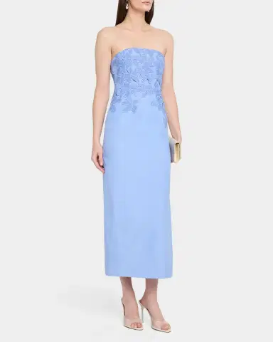 Significant Other Idette Strapless Midi Dress | Thumbnail 3 Significant Other Idette Strapless Midi Dress | Thumbnail 3