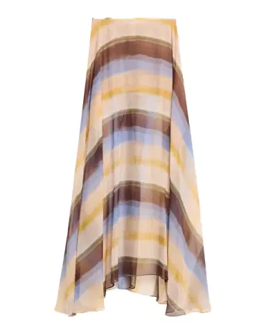 JBQ Keira Watercolor Stripe Maxi Skirt | Thumbnail 1