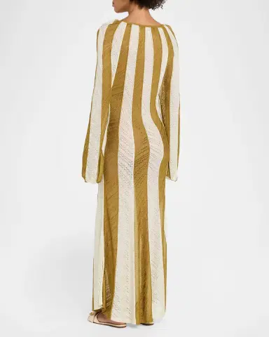 Zimmermann Mahon Splice Crochet Maxi Dress Coverup | Thumbnail 3 Zimmermann Mahon Splice Crochet Maxi Dress Coverup | Thumbnail 3