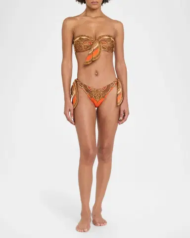 Zimmermann Mahon Scarf Tie Bikini Top | Thumbnail 2 Zimmermann Mahon Scarf Tie Bikini Top | Thumbnail 2