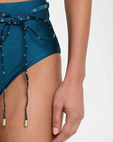 Zimmermann Indra Studded Flower Two-Piece Swimsuit | Thumbnail 4