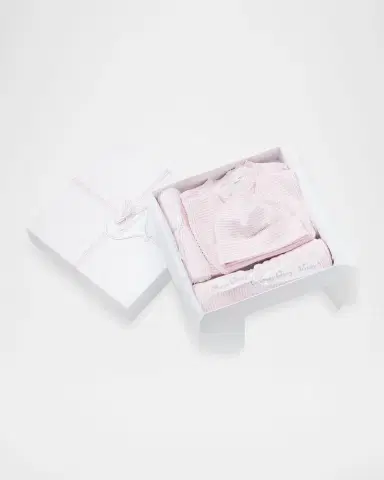 Kissy Kissy Kid's Simple Stripes 5-Piece Gift Box Set | Thumbnail 2 Kissy Kissy Kid's Simple Stripes 5-Piece Gift Box Set | Thumbnail 2