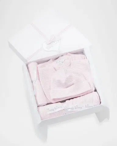 Kissy Kissy Kid's Simple Stripes 5-Piece Gift Box Set | Thumbnail 3 Kissy Kissy Kid's Simple Stripes 5-Piece Gift Box Set | Thumbnail 3