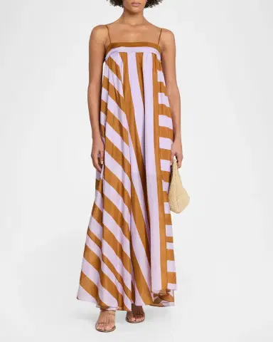 Zimmermann Indra Stripe Maxi Dress | Thumbnail 2