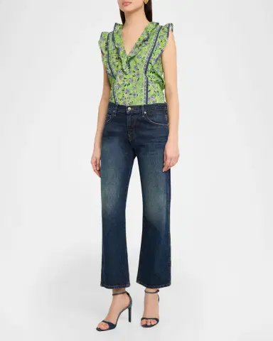 Ramy Brook Samson Printed Cotton Top | Thumbnail 2 Ramy Brook Samson Printed Cotton Top | Thumbnail 2