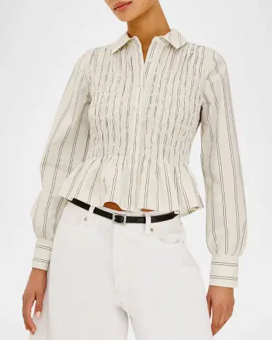 Rails Bradshaw Smocked Long-Sleeve Shirt | Thumbnail 4 Rails Bradshaw Smocked Long-Sleeve Shirt | Thumbnail 4