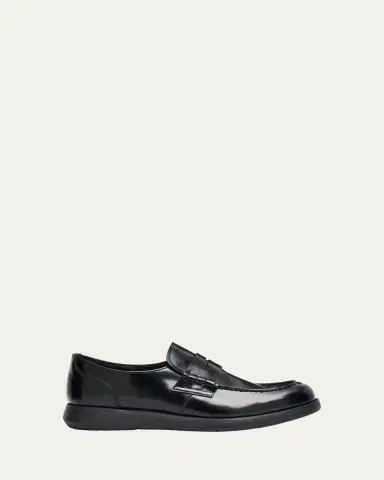 Church's Men's Rock Ferry Polished Leather Sneaker-Sole Penny Loafers | Thumbnail 4