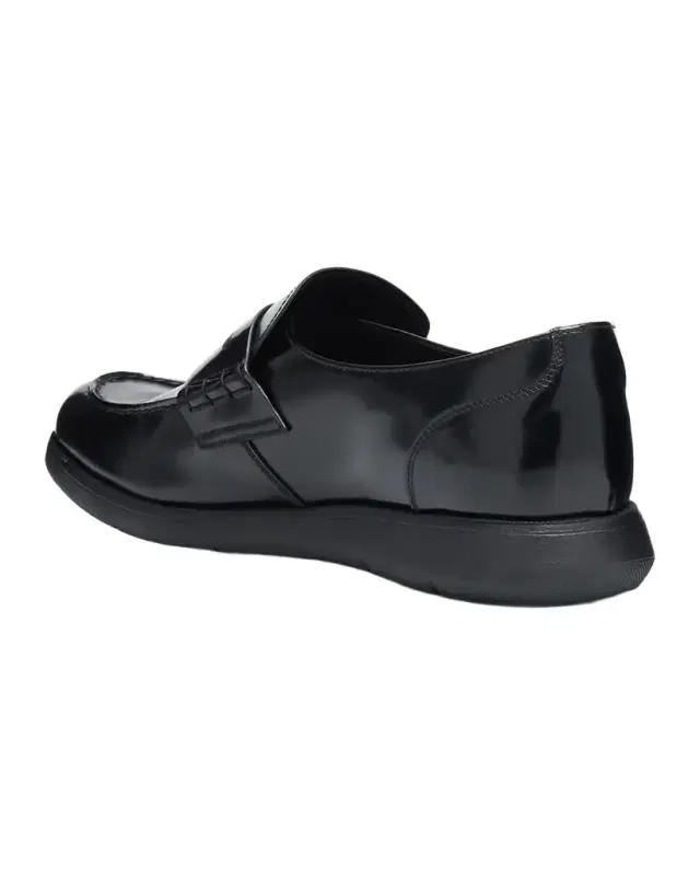 Men's Rock Ferry Polished Leather Sneaker-Sole Penny Loafers