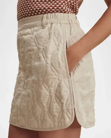 Varley Florin Quilted Miniskirt | Thumbnail 5