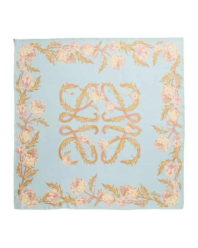 Loewe x Paula 's Ibiza Anagram Cotton Scarf
