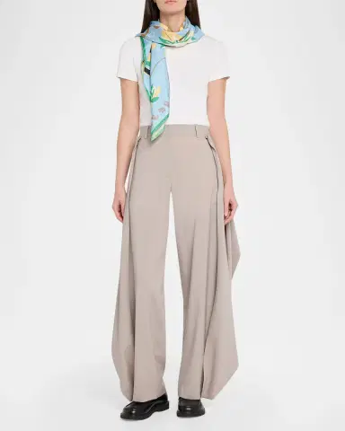 Loewe x Paula's Ibiza Frog-Print Silk Scarf | Thumbnail 2 Loewe x Paula's Ibiza Frog-Print Silk Scarf | Thumbnail 2